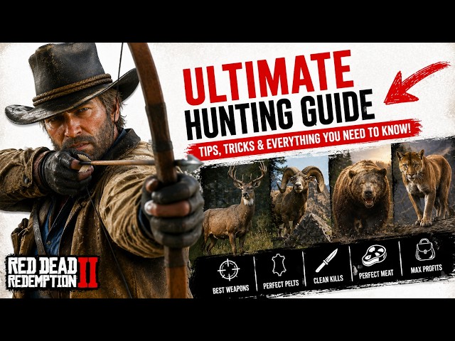 RDR2: Ultimate Hunting Guide – Stop Ruining Perfect Pelts!
