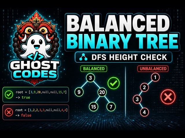 Balanced Binary Tree - From Brute Force to Optimal | LeetCode 110 | NeetCode 150