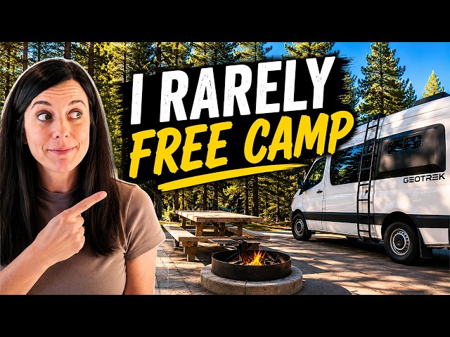 Why I Mostly Stay in State Parks (And Rarely Free Camp)