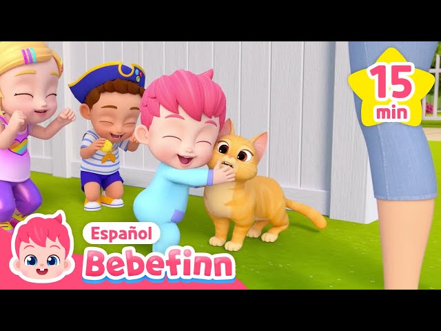 Mix de Boo, el Gatito😼 | Canciones Infantiles de Gato | Bebefinn en español