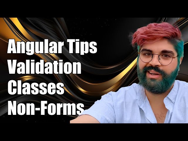 Applying Angular Validation Classes to Non-FormControl Parent Elements