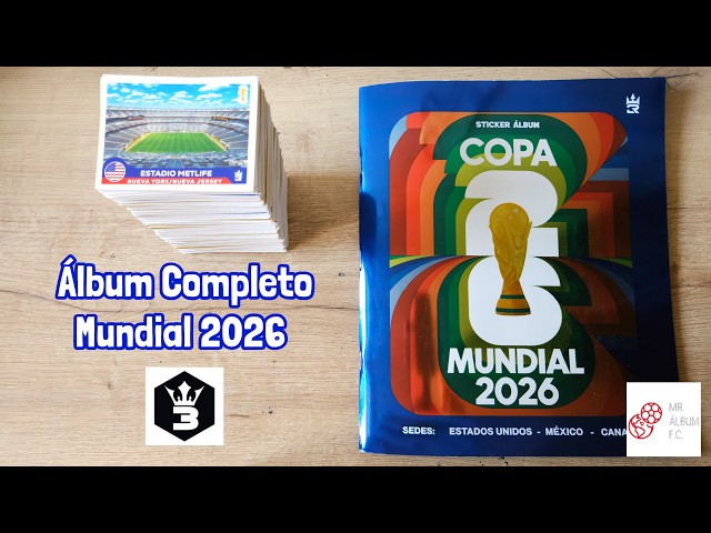 MUNDIAL UNITED 2026 | ÁLBUM 3 REYES COMPLETO