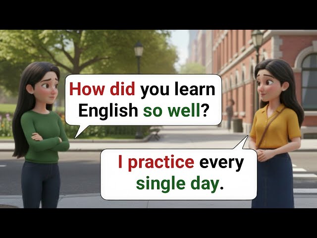 Learn English Conversations Naturally | Daily English Speaking Practice for Beginners