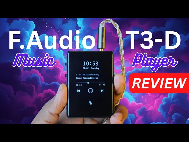 POWERHOUSE DAP 💣 F.Audio T3-D Music Player Review 🔥🔥🔥
