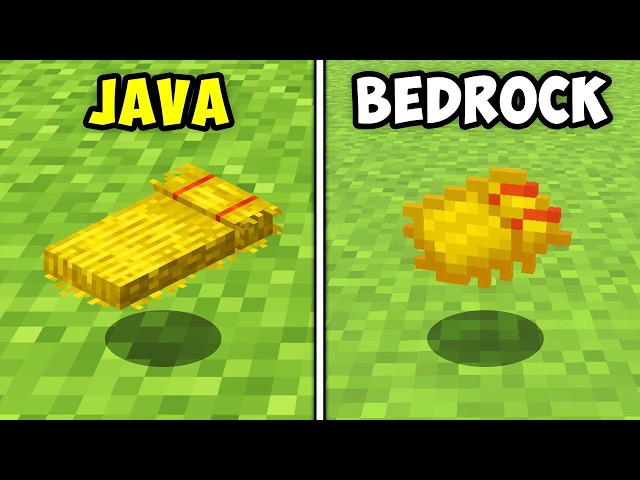 60 Differences Between Minecraft Java vs. Bedrock