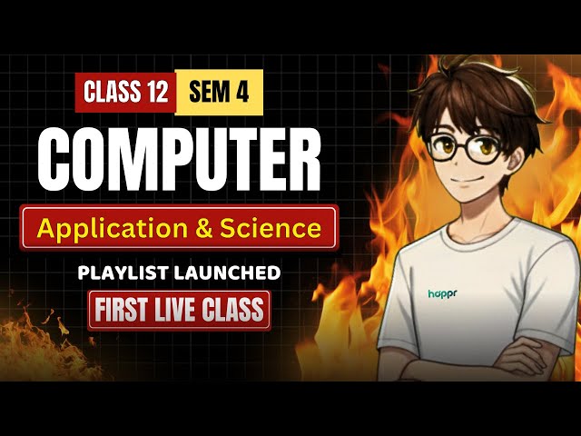 Computer Science & Computer Application 1st Class | WBCHSE | Class 12 | SEM 4 | New Syllabus