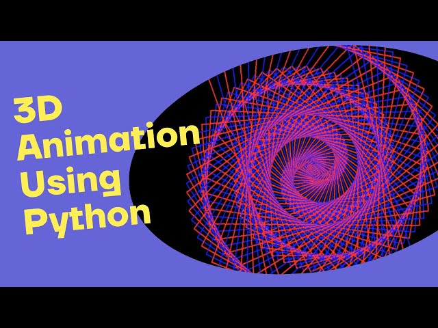 3D Animation Using Python #short