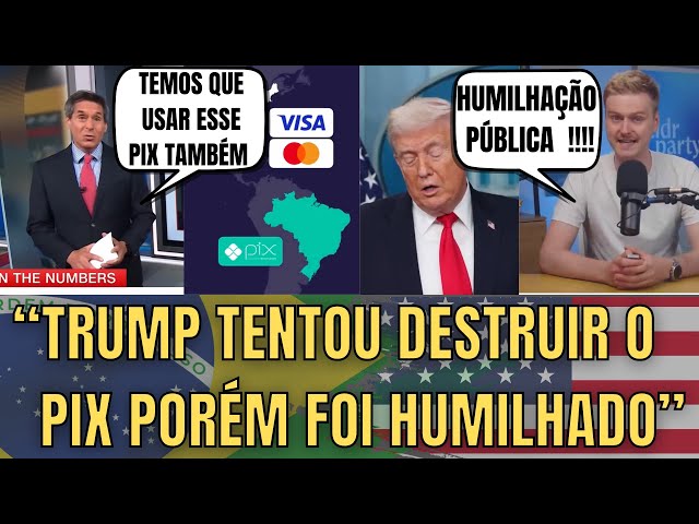 Agora Todos Querem O Pix kkkk Chora Trump #Brasil 