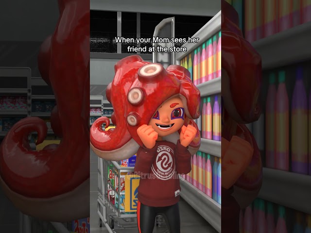 Mom's friend #shorts #splatoon #splatoon3 #splatoonanimation