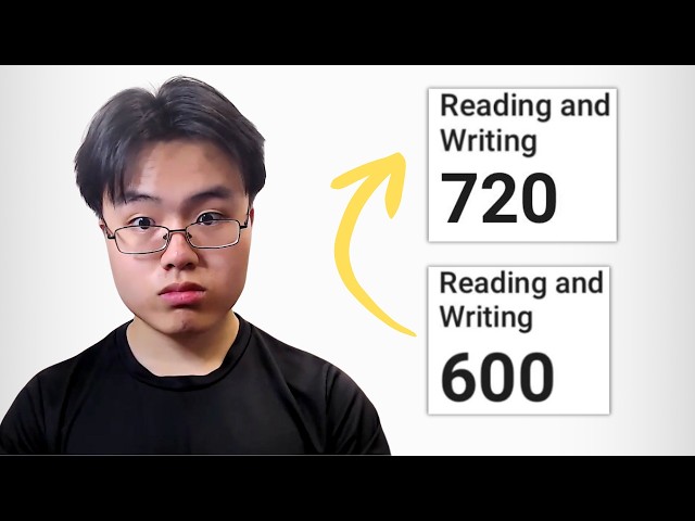 Improve your SAT Reading OVERNIGHT (actually works)