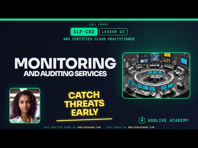 CLF-C02 · Lesson 22: Catch Threats Early with Audit Tools