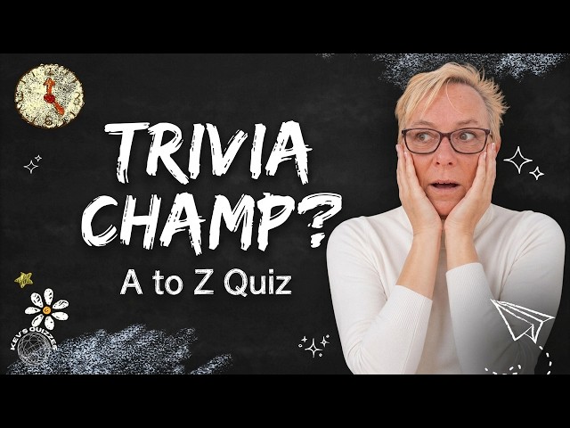 A to Z General Knowledge Quiz | Are You a True Trivia Champion?
