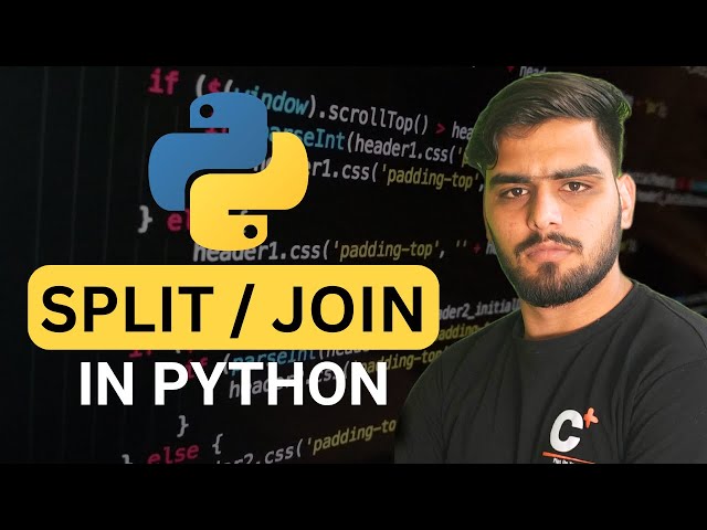 Master Python's Split and Join Methods | The Ultimate Guide