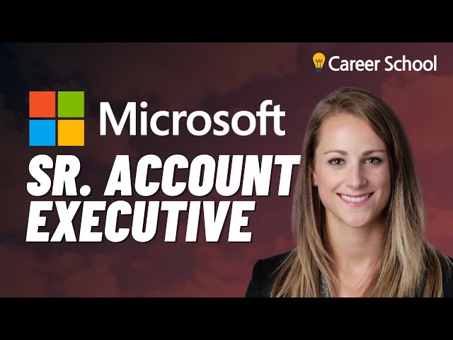 Interview: Microsoft Sr. Account Executive (Education Sector)
