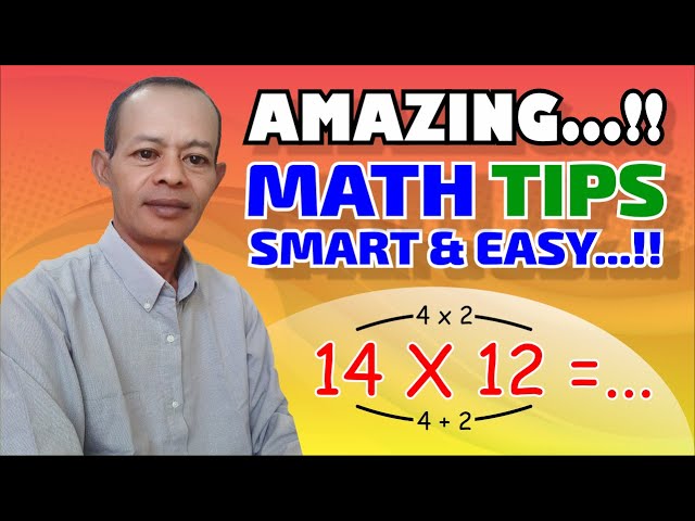 AMAZING!!! EASY AND FUN MATH Dozens Numbers
