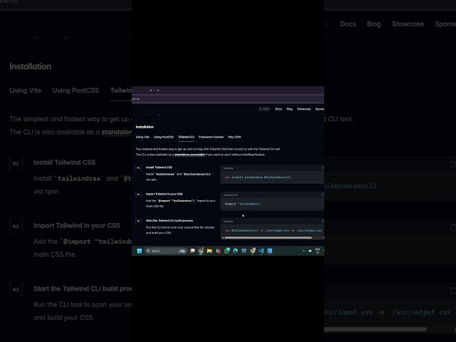 Use Tailwind CSS in HTML Without Node.js or CDN!
