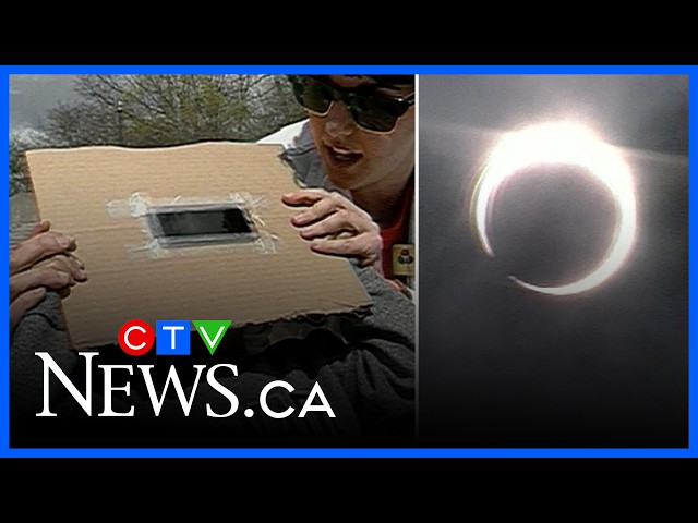 ‘This is pretty good’: Torontonians watch annular solar eclipse in 1994 | From the Archives