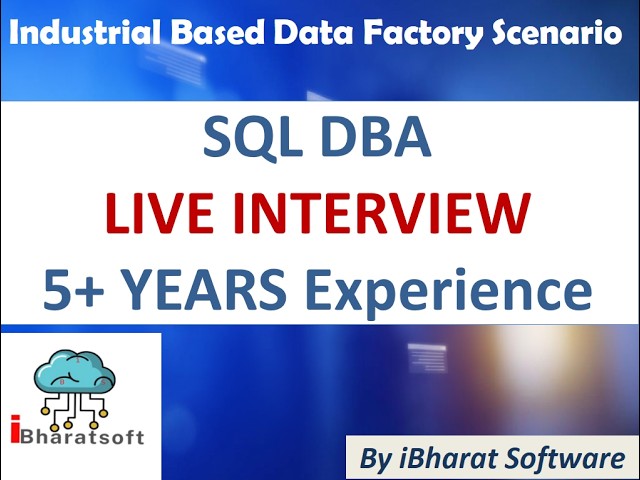 Top SQL DBA Interview Questions (5+ Years) | Real Live Interview Session #sqldba #interview #live
