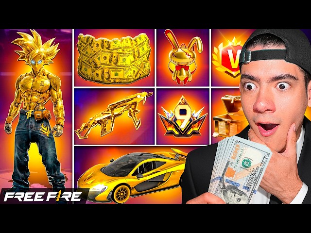 SOLO PUEDO USAR COSAS DE RICOS EN FREE FIRE 💰 - TheDonato