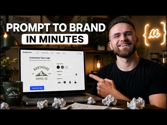 How To Design a Complete Brand Identity With AI (Best AI Logo Maker)