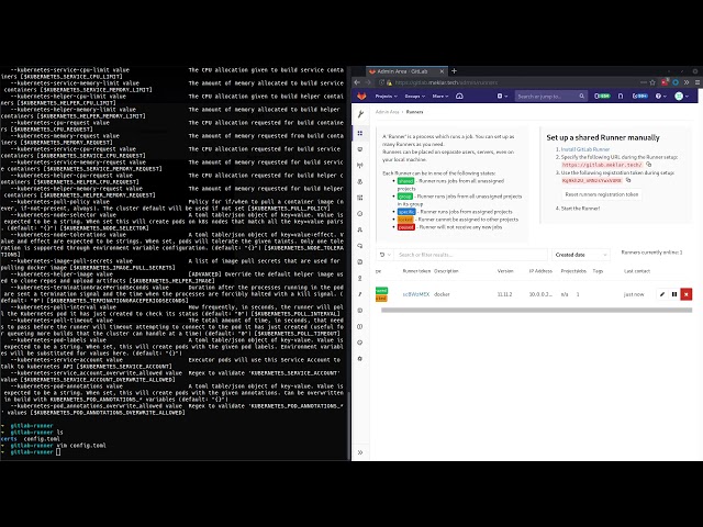 Learn about the runner docker executor