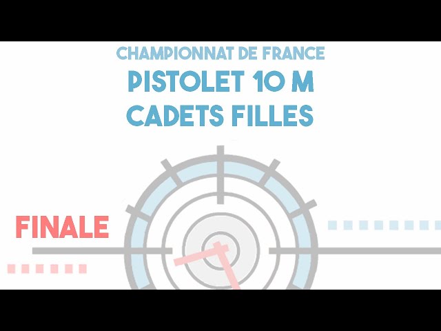 Finale Pistolet 10 m Cadets filles - CdF 10/18m 2026