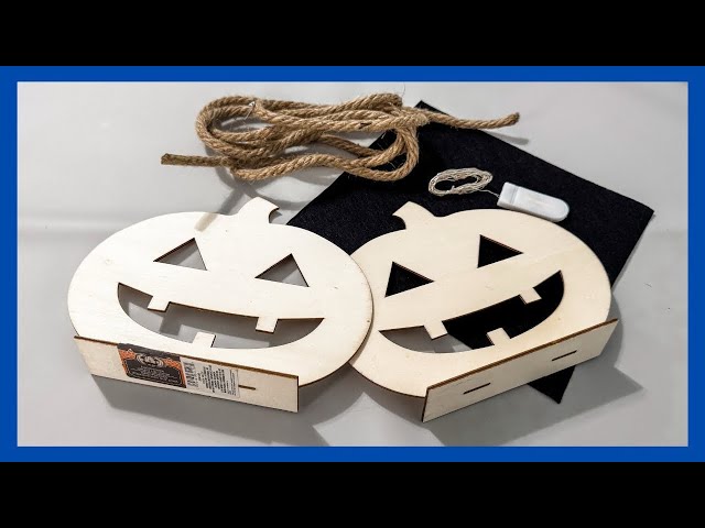 Light Up Jack-O-Lantern DIY || Halloween Decor DIY || Just 1 Quick Craft 