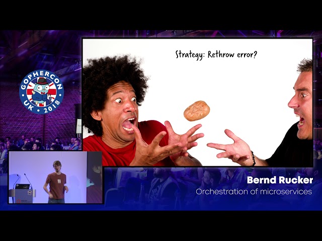 GopherCon UK 2018: Bernd Rucker - Orchestration of Microservices