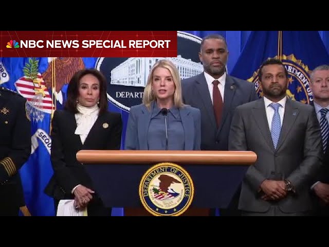 Special Report: FBI holds news conference as suspect is arrested in 2021 D.C. pipe bomb case