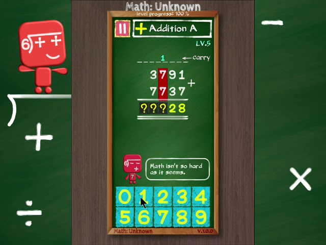 Math: Unknown | Step-by-step Math Game