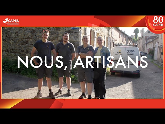 80 Years of CAPEB - Teaser - WE ARE ARTISANS 🎞️