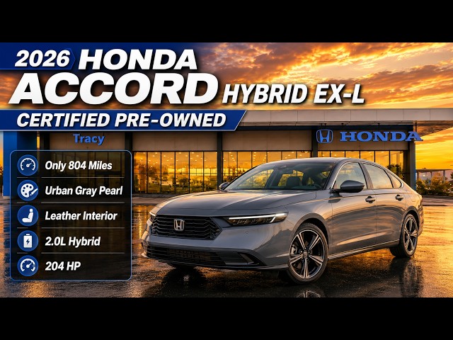 2026 Honda Accord Hybrid EX-L 236978L