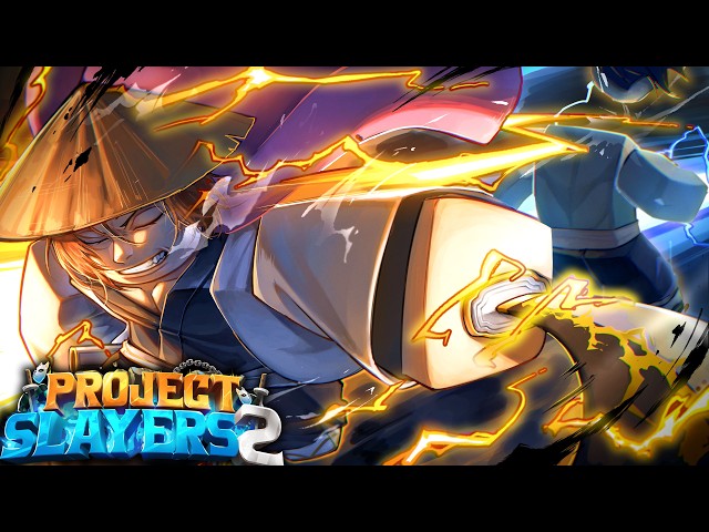 Going From NOOB To PRO In 1 Video On Project Slayers 2! (Thunder Breathing)