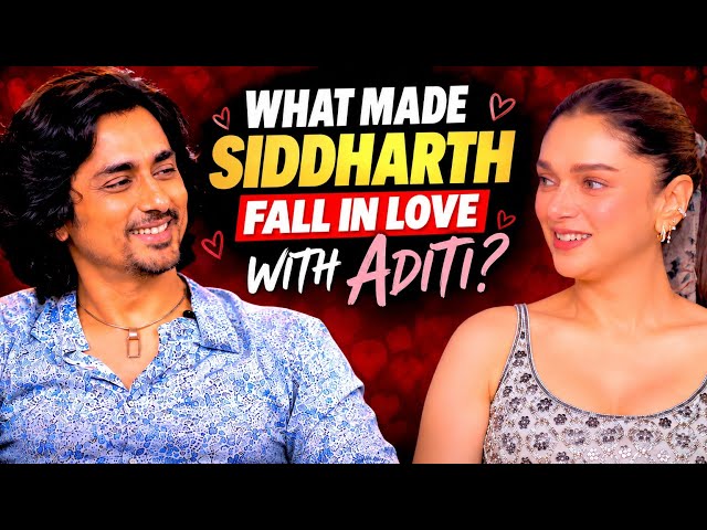 Siddharth pulls Aditi Rao Hydari's leg: Love, Marriage; Vishal B, Radhika, Shakun on Ex, Sex & Lust