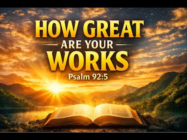 How great are your works