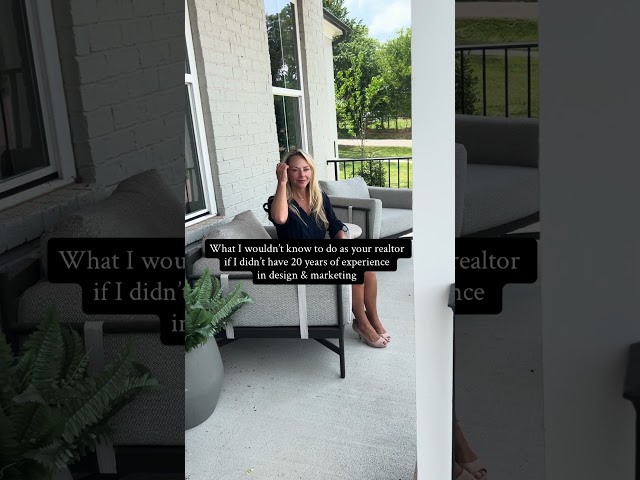 What I wouldn't know how to do as your realtor if I didn't have 20 years experience in marketing...