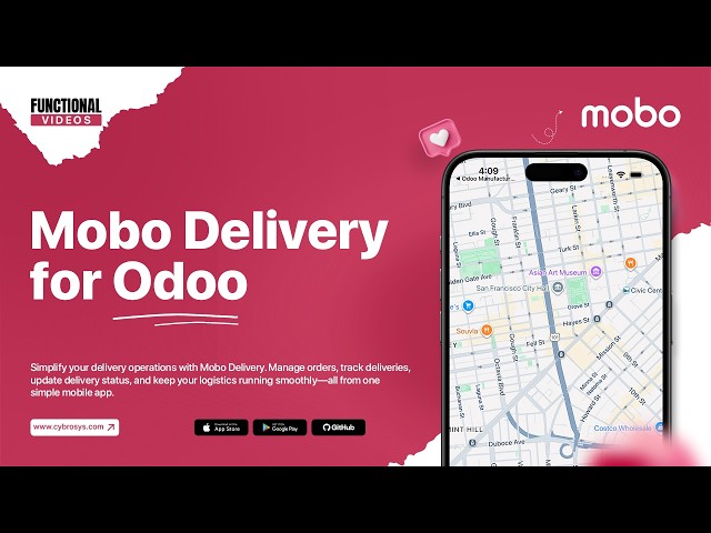 Mobo Delivery for Odoo | Manage Deliveries on Mobile | Functional Tutorials