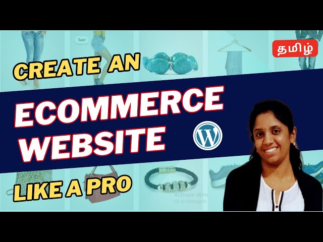 CREATE an Ecommerce Website in Tamil Like a Pro with Woocommerce