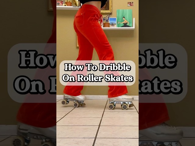 How To Dribble On Roller Skates - Beginner Friendly Roller Skate Tutorial
