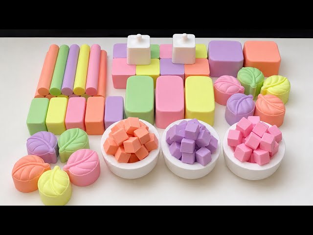  ASMR Baking Soda - Nice pastel colours🍡