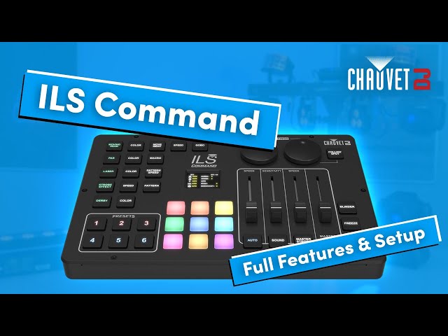 CHAUVET DJ ILS Command Lighting Controller - Full Features & Setup