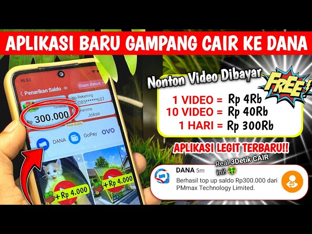 APP LIKE SNACK! Get Paid via Dana for Watching Short Videos, Fastest Free Dana Earning App 2026