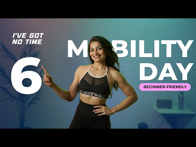 14 MIN 🧘 Lower Back & Hip Stretches | Rest Day | No Equipment | I'VE GOT NO TIME Day 6