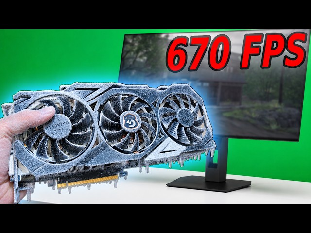 I Literally FROZE My GPU For More FPS!