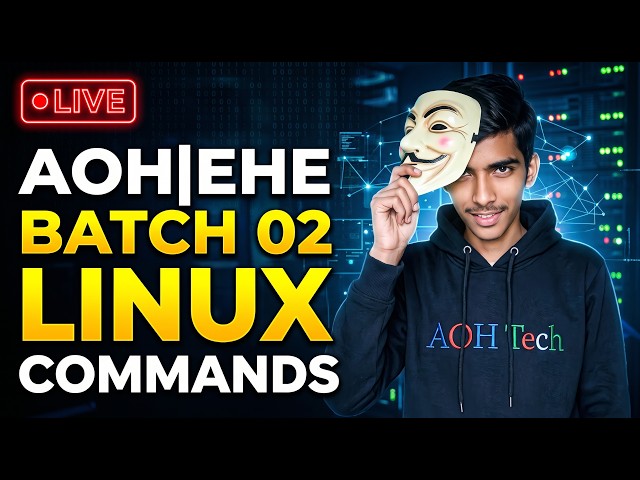 AOH|EHE Batch 2 || Linux Commands | Ethical Hacker Expert