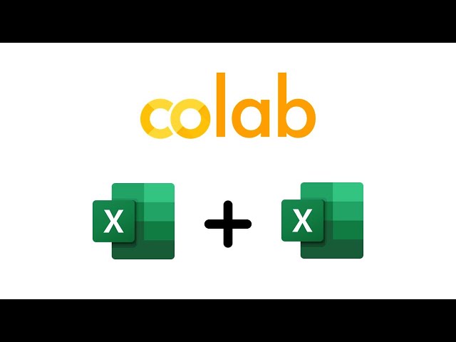 Join 2 tables excel file with Python in Google Colab