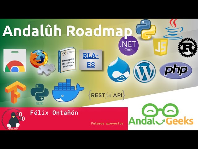 AndaluGeeks Roadmap 2020 pa Developers - J. Félix Ontañón esLibre2020