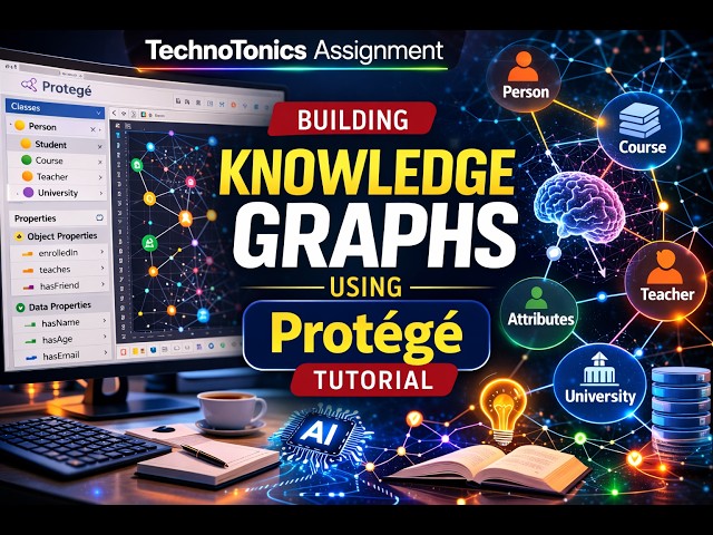 Build Knowledge Graphs in Protégé | Step-by-Step Tutorial Technotonics