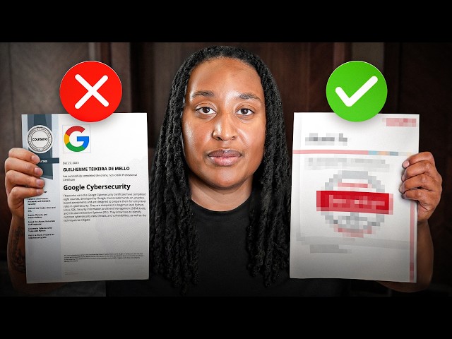 Skip the Google Cybersecurity Certificate