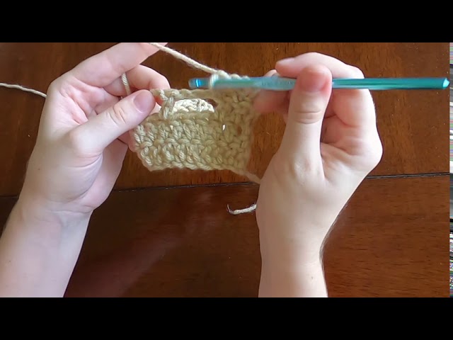 How to Crochet-Terminology Explained-Chain Space (ch sp)